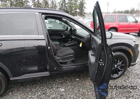 2024 Honda Cr-V Hybrid Sport из США, поврежденный, VIN 7FARS6H50RE009188